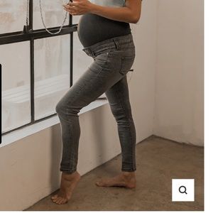 Blanqi gray maternity jeans